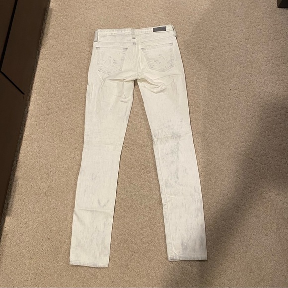 AG white distressed jeans size 25 - Picture 3 of 4